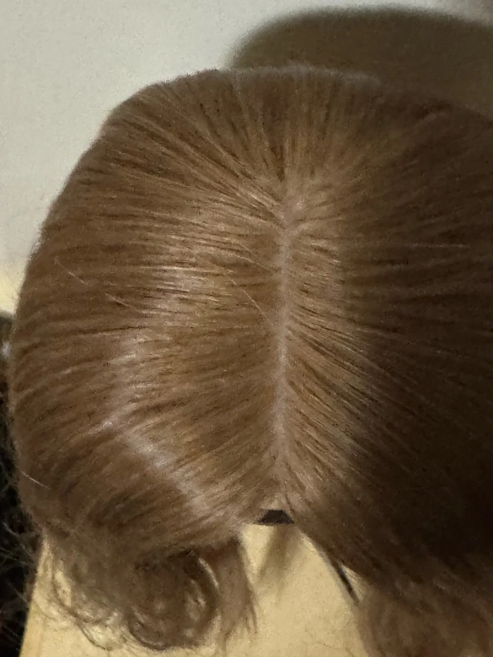 Lusta HTS 100% Premium Remy Hair Silk Top Human Hair Topper-Light Honey Blonde